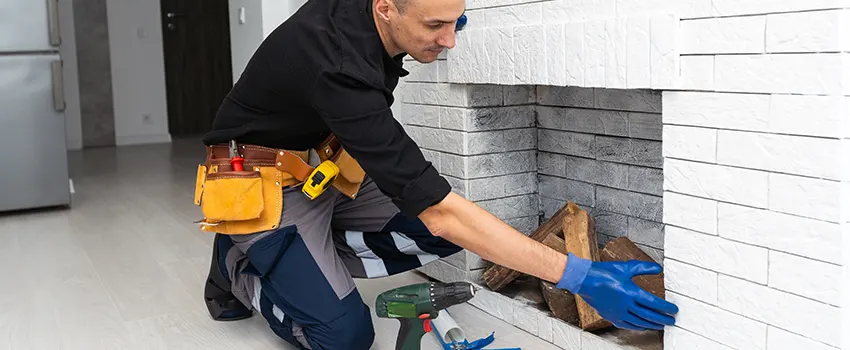 Fireplace Damaged Damper Frame Repair Services in Center Point, Alabama