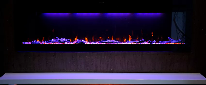 Dynamic Flame Color Fireplace Installation in Center Point, AL